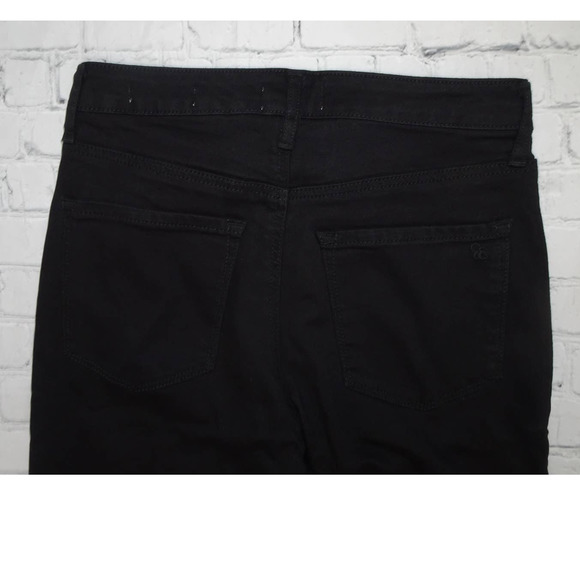 Jessica Simpson Womens Curvy Adored High Rise Skinny Jeans Black Size 28 - Picture 8 of 8